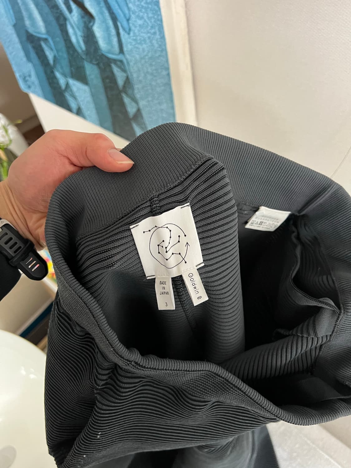 Goldwin0 골드윈제로 와이드 광학 니트팬츠 3사이즈 상품이미지6