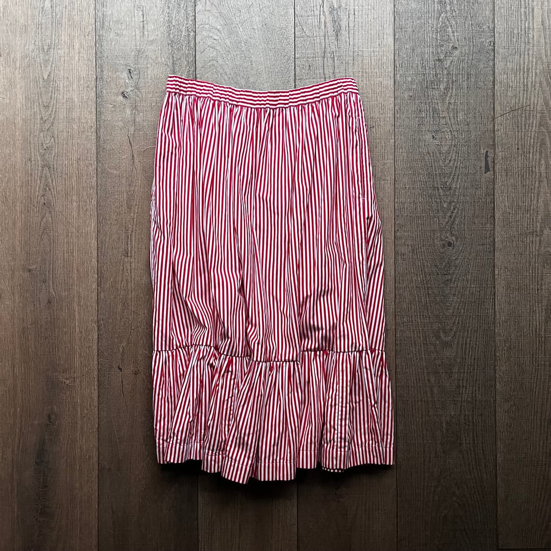 Stripe Frill Volume Skirt 상품이미지10