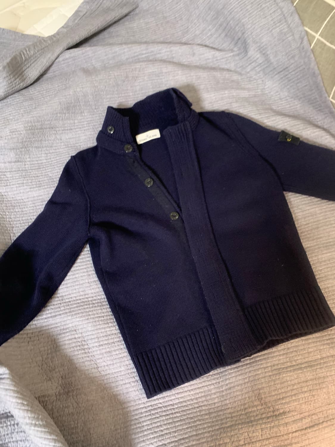 스톤아일랜드 니트집업 가디건 s 상품이미지1