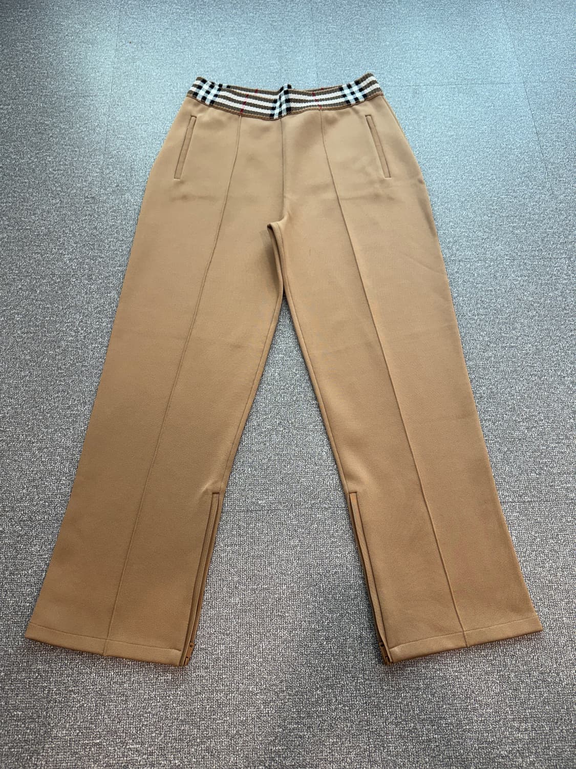 23FW 버버리 다니엘리 체크 트리밍 트랙팬츠 M  상품이미지6