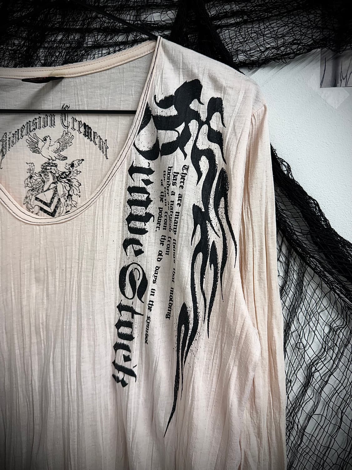 Grunge mood printing longsleeve 상품이미지5