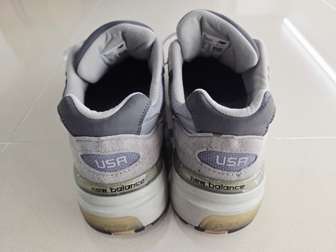 뉴발란스 992 D 스탠다드 그레이 265 상품이미지4