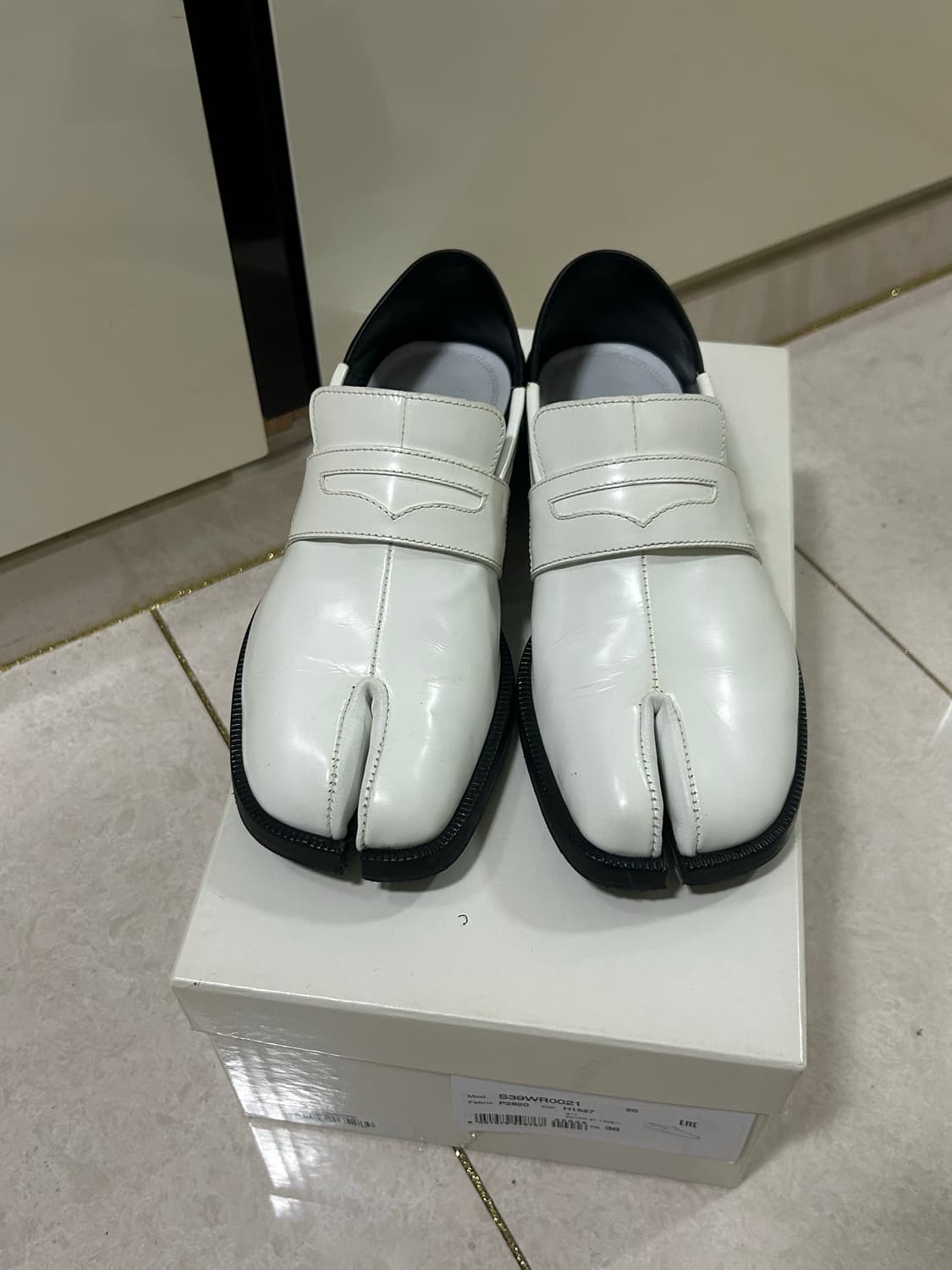 마르지엘라 타비 로퍼  타비 페니 뮬 로퍼 36사이즈 상품이미지2