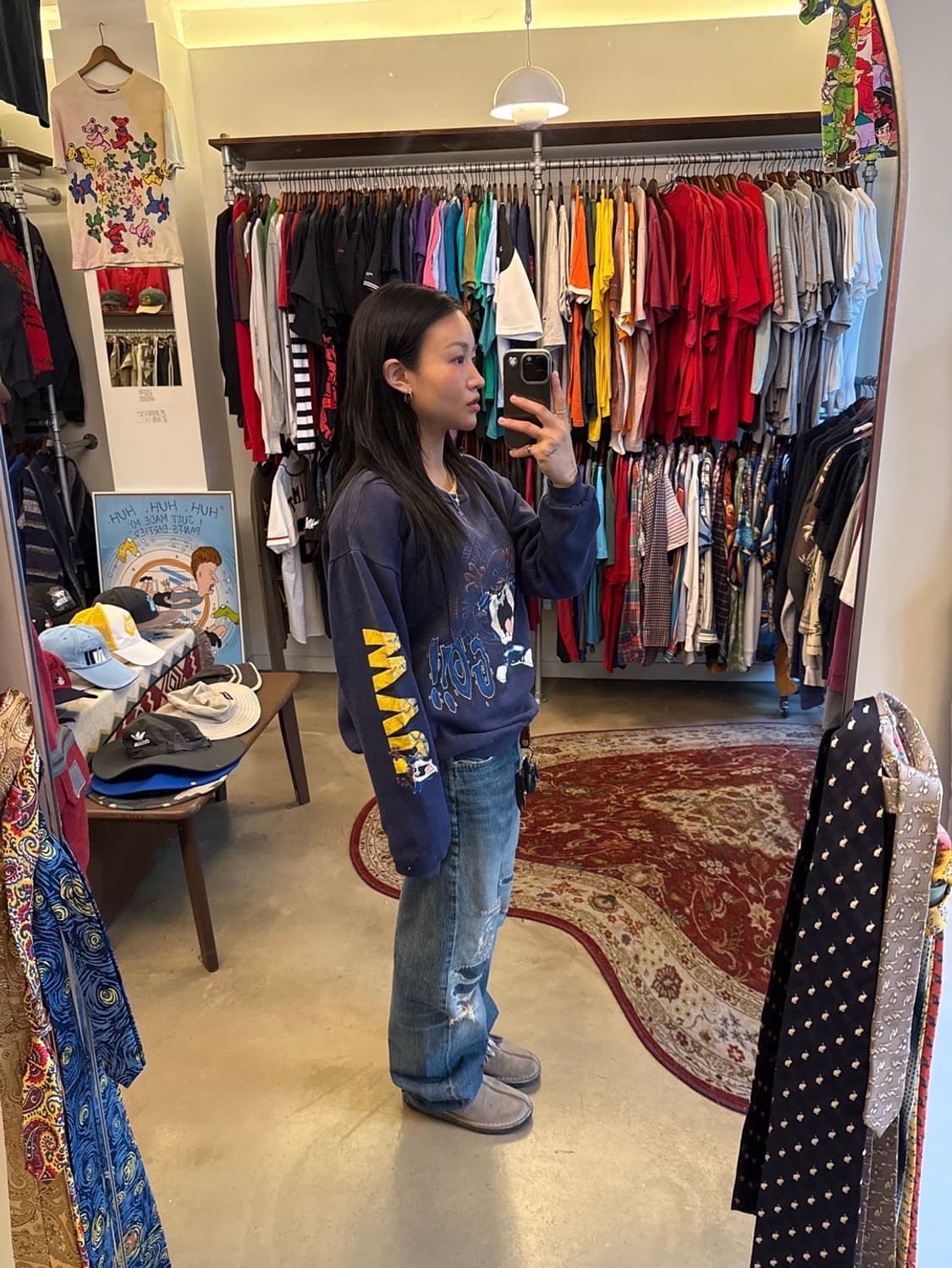 1996 Looney Tunes Taz Sweatshirt 상품이미지3
