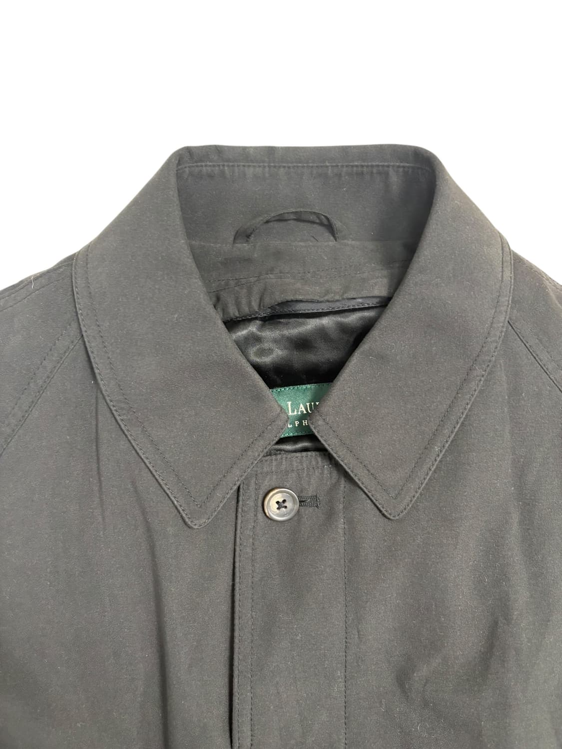 폴로 랄프로렌 롱코트 블랙 상품이미지4