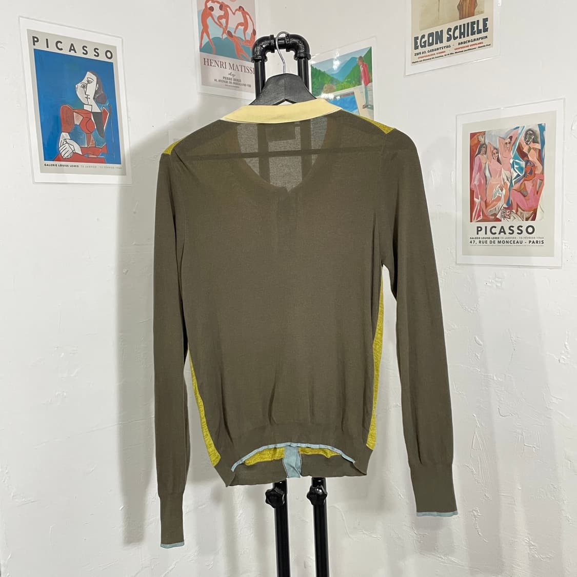 Antipast 멀티컬러 카라 가디건 상품이미지3