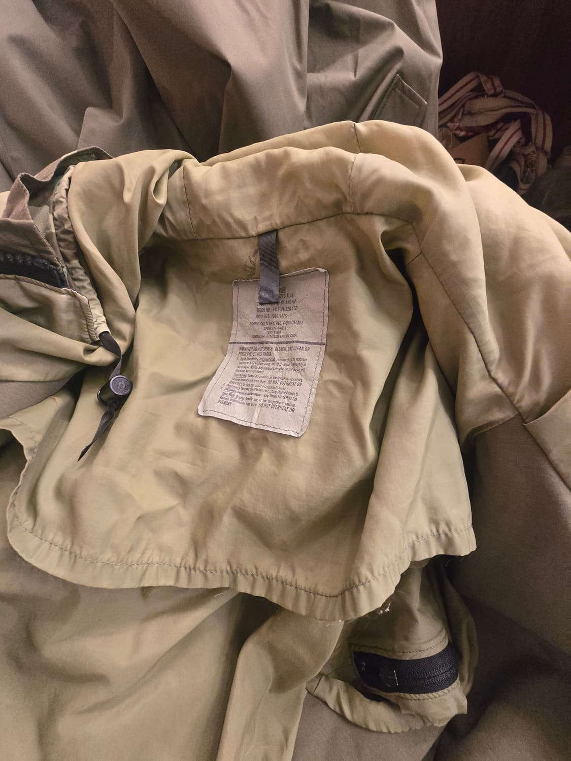 미군 우드랜드 고어텍스 재킷 상품이미지5