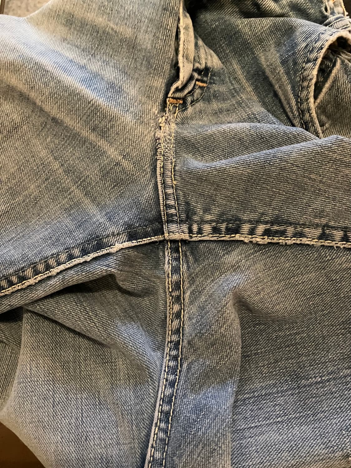 70s USA 빈티지 LEE 리 라이더스 부츠컷 플레어 데님 팬츠 상품이미지8