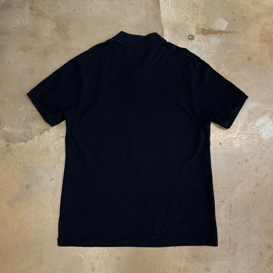 XXL 메종키츠네 폭스헤드 패치 블랙 카라 반팔티  상품이미지3