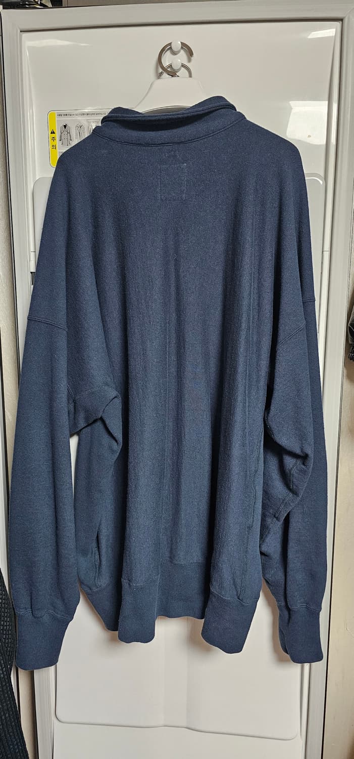 나나미카 OOAL 하프 집업 스웻 네이비 상품이미지5