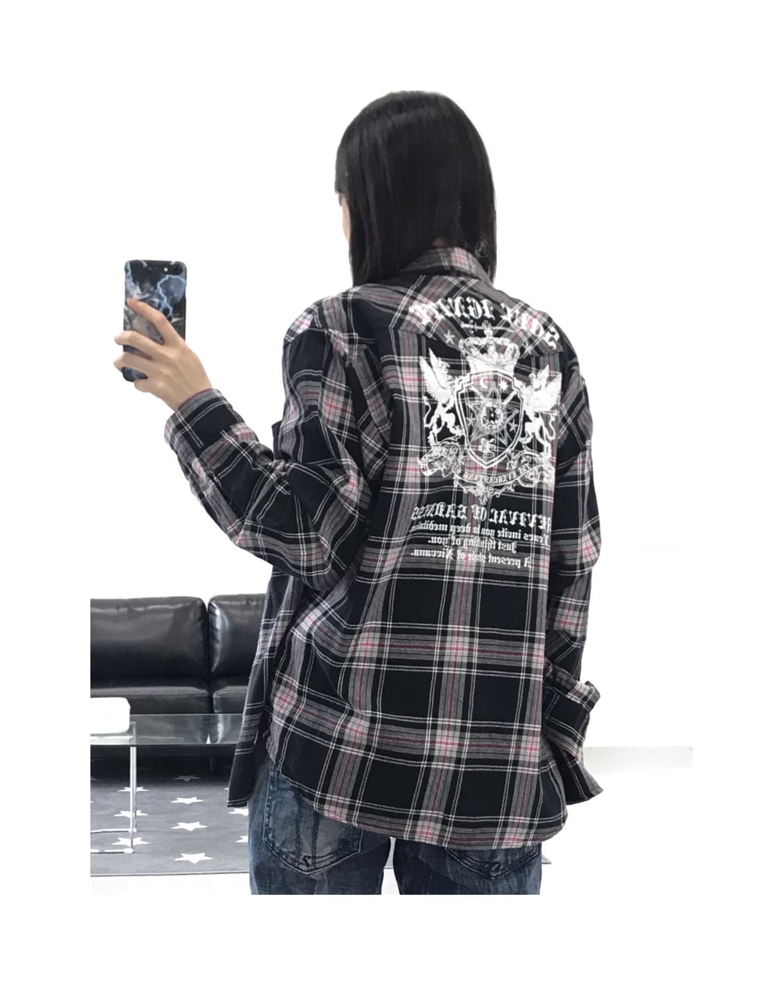 Jpn Y2k Checked Shirts 상품이미지1