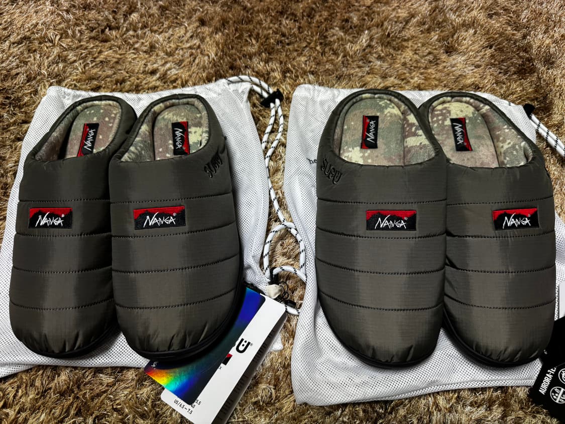 새상품)난가x스부 윈터샌들 멜란지 사이즈 2(260-75) 상품이미지4