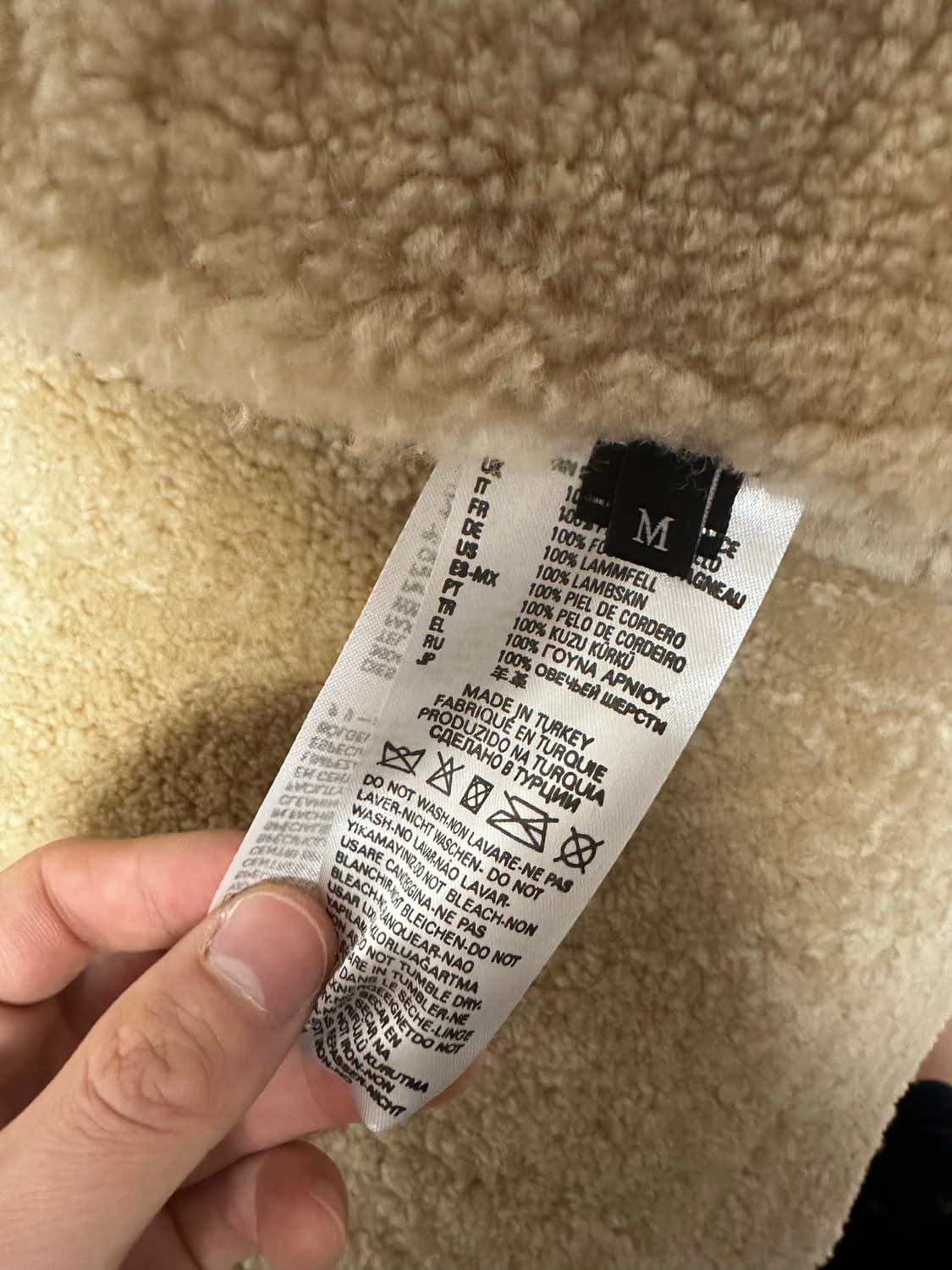 디젤 가죽 무스탕 상품이미지4