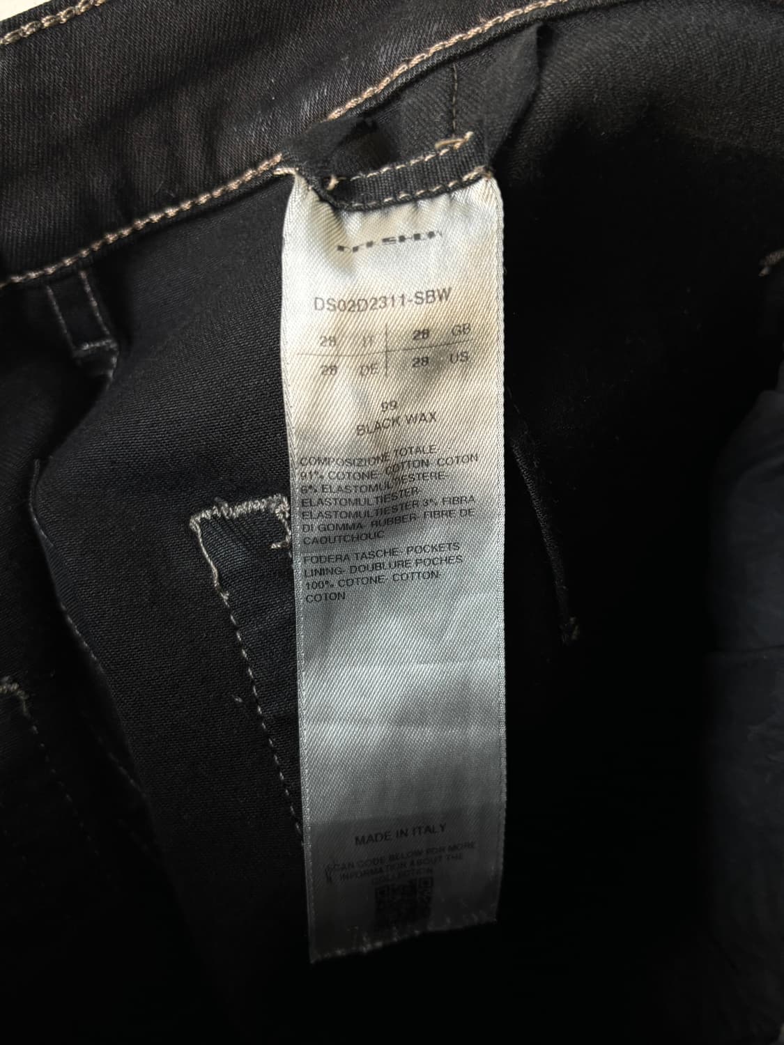 릭오웬스 볼란 부츠컷 왁스 진 sbw 상품이미지8