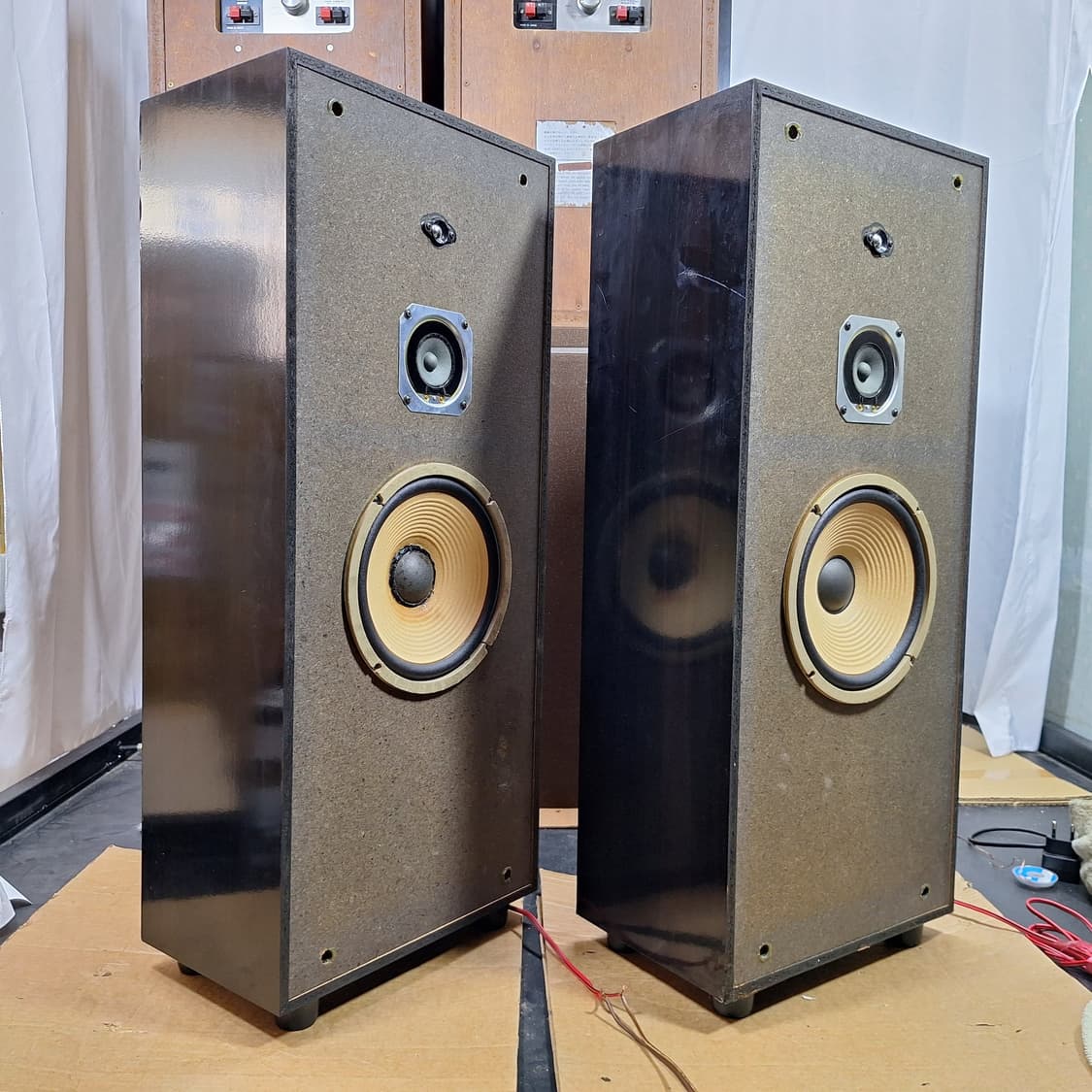 Sansui 산수이 S-F55 빈티지 스피커 레트로 오디오 대형 인테리어 상품이미지3