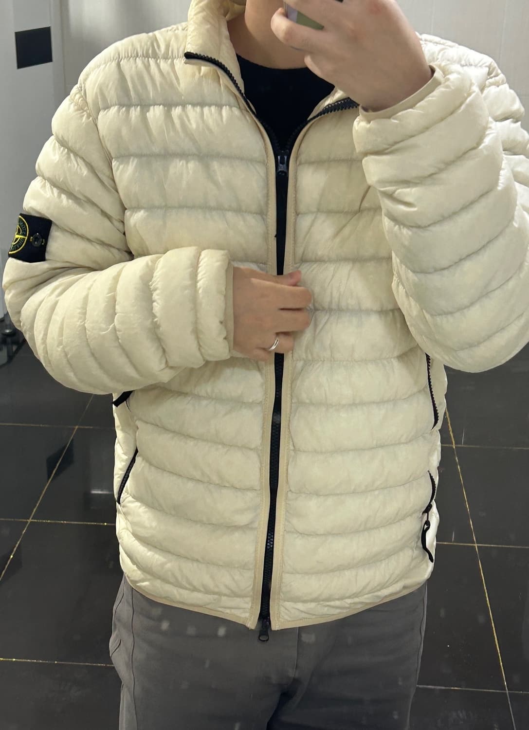 [L] 스톤아일랜드 경량패딩 (사진추가업로드) 상품이미지6