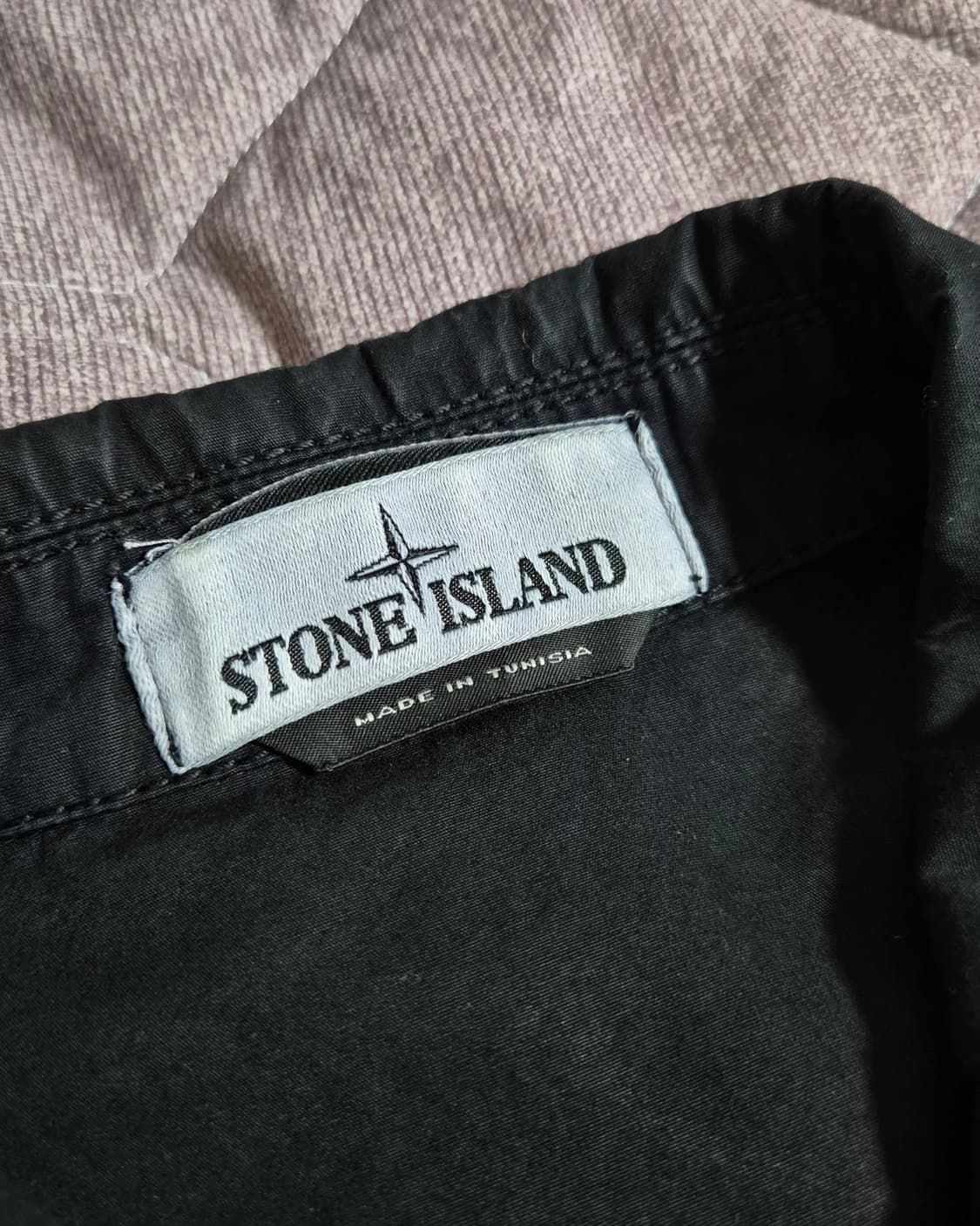 스톤아일랜드 21FW 올드이펙트 오버셔츠 블랙 L 상품이미지8