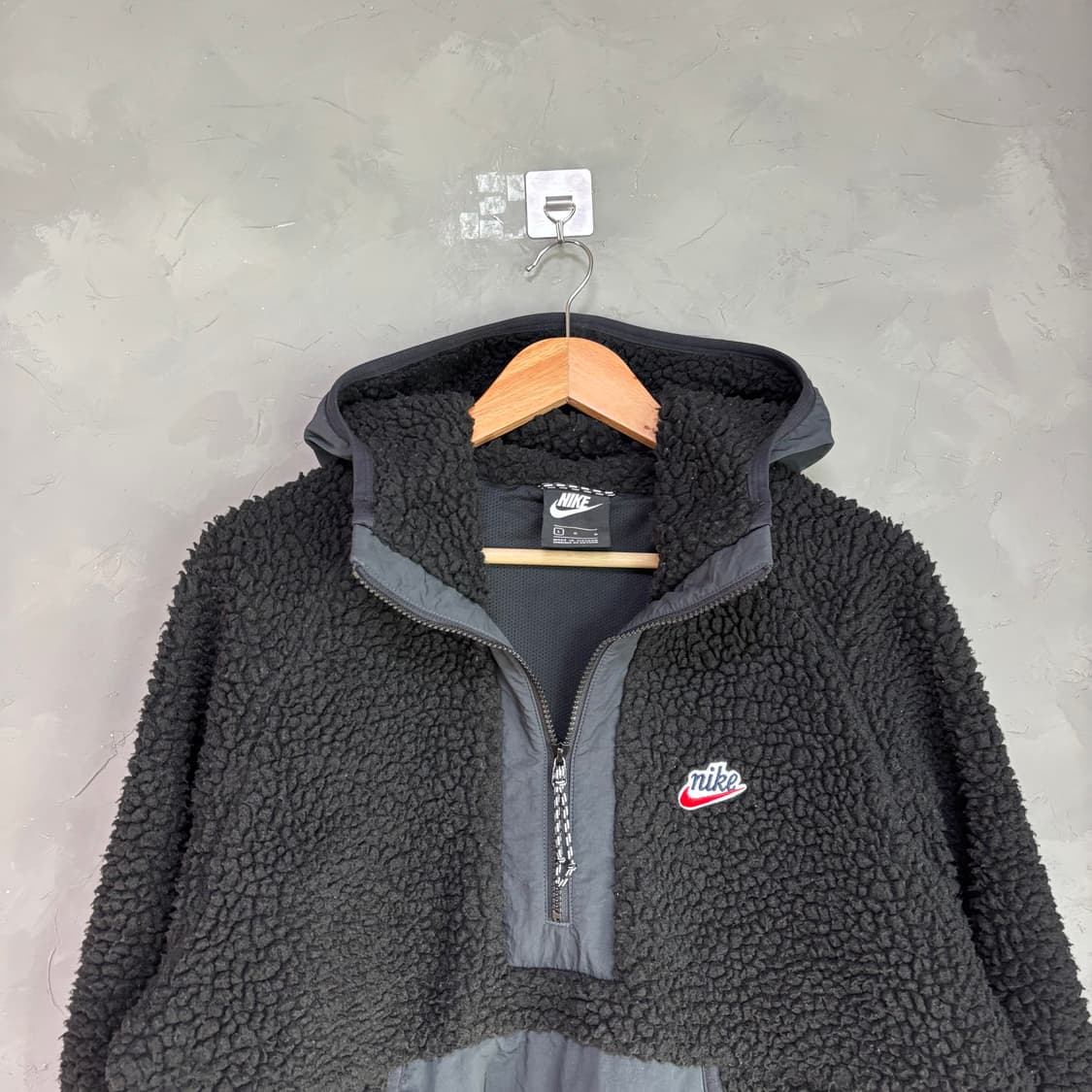 나이키 헤리티지 쉐르파 풀오버 플리스 자켓 상품이미지2
