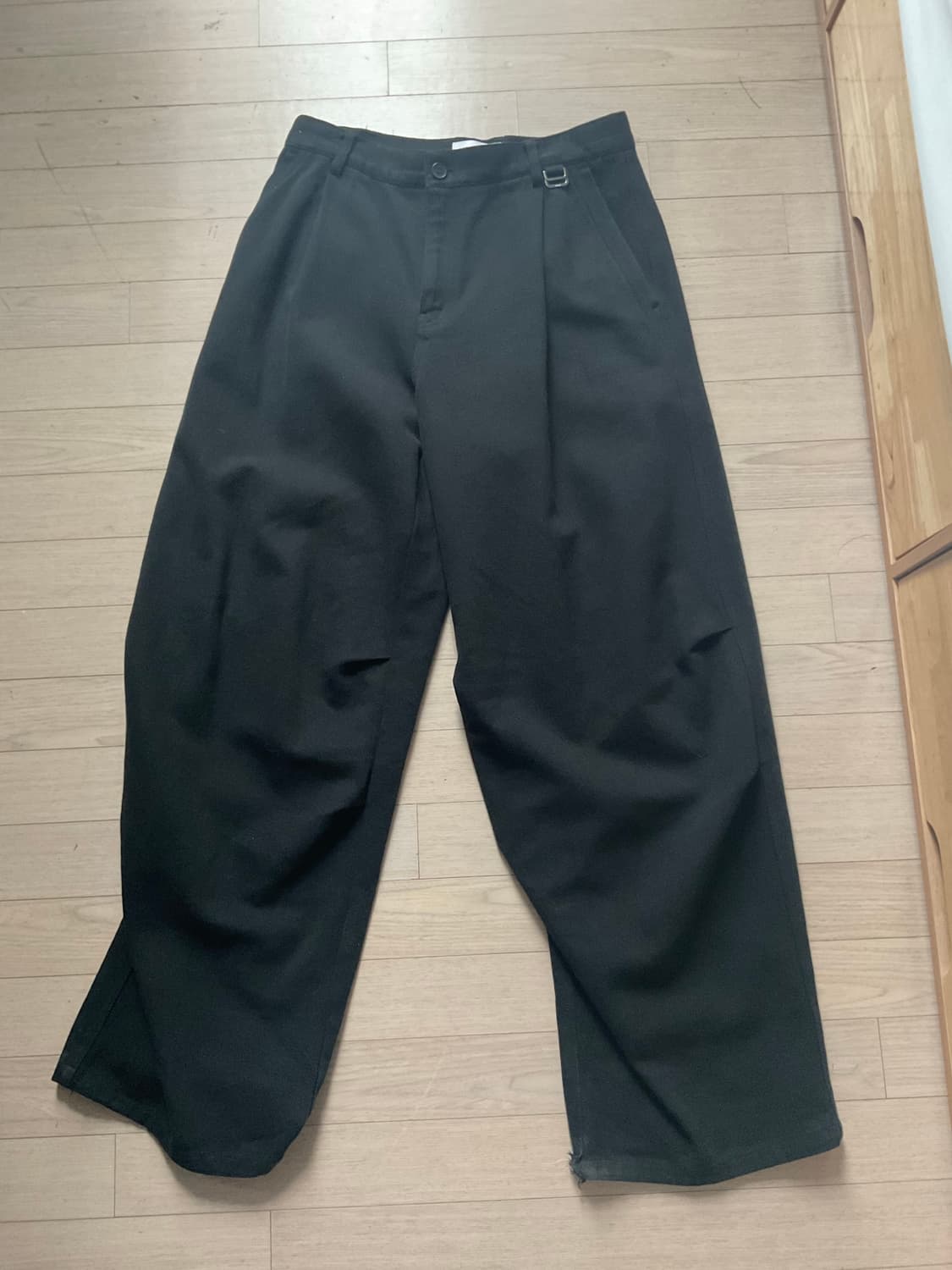 미세키서울 맨 Alba parachute pants BLACK 2 상품이미지2
