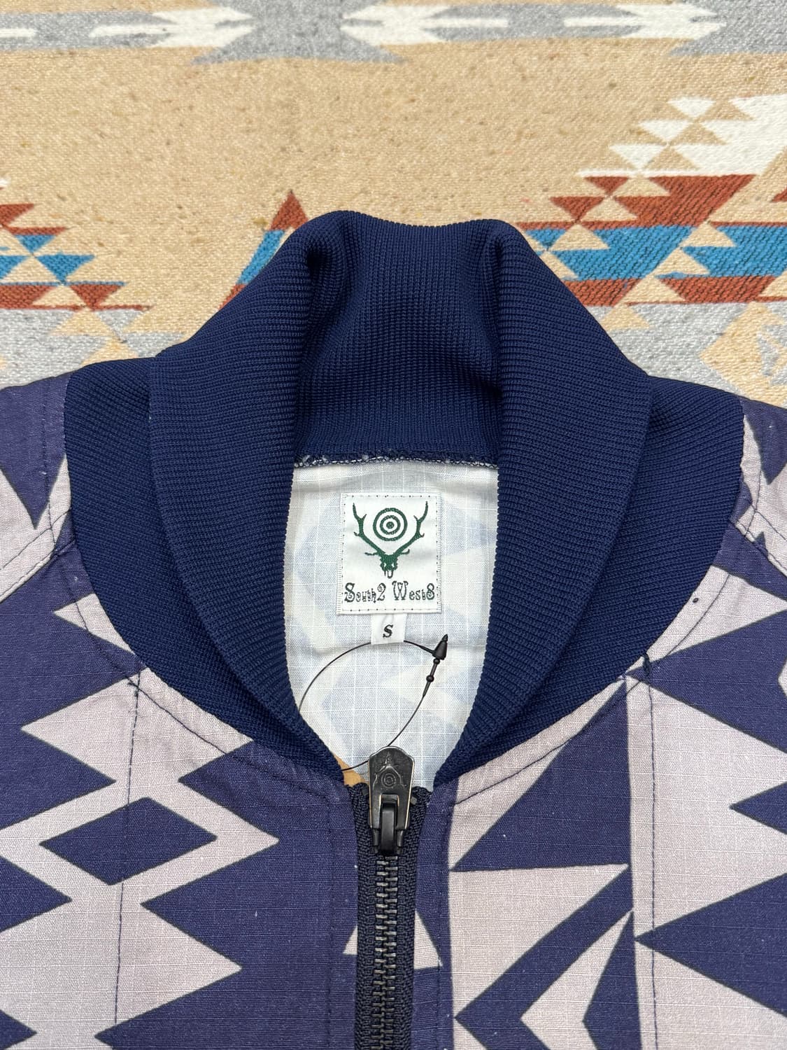 [S][95] 남이서팔 코튼 립스탑 RC 자켓 퍼플 상품이미지2