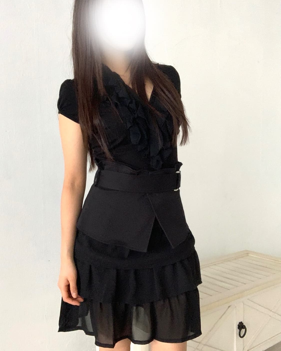 Black wrap corset belt 상품이미지4