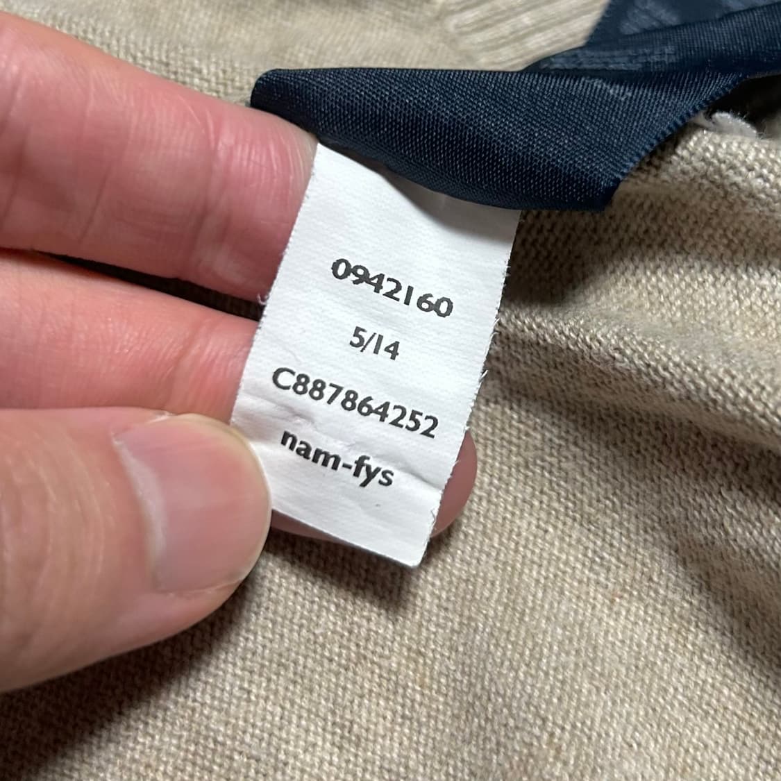 [L] Tommy 타미힐피거 베이직 브이넥 코튼 니트 상품이미지5