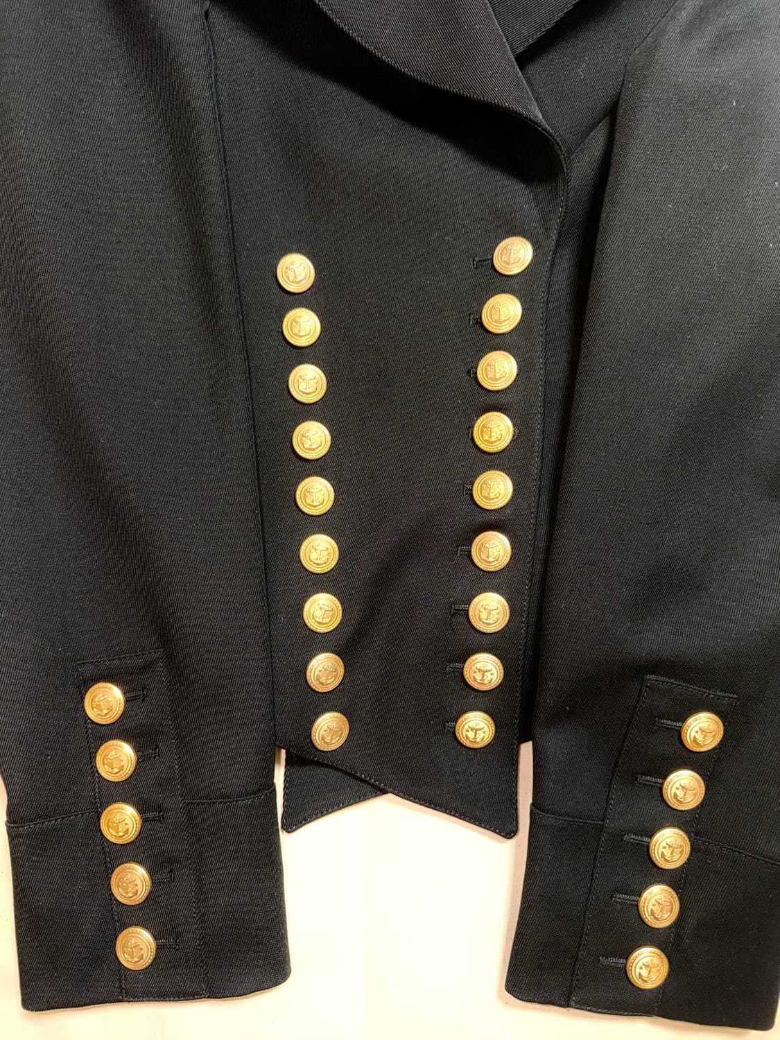 HEDI 생로랑 2014AW 나폴레옹 세일러 크롭 재킷 상품이미지5