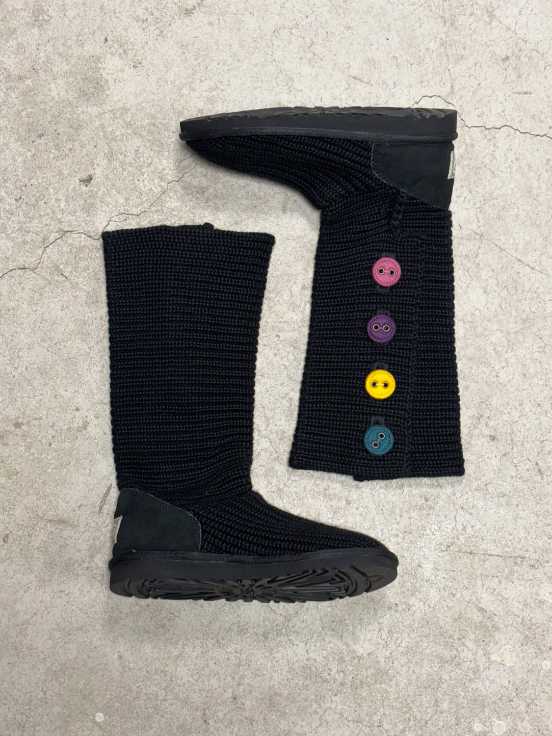 어그 버튼 니트 부츠 상품이미지8