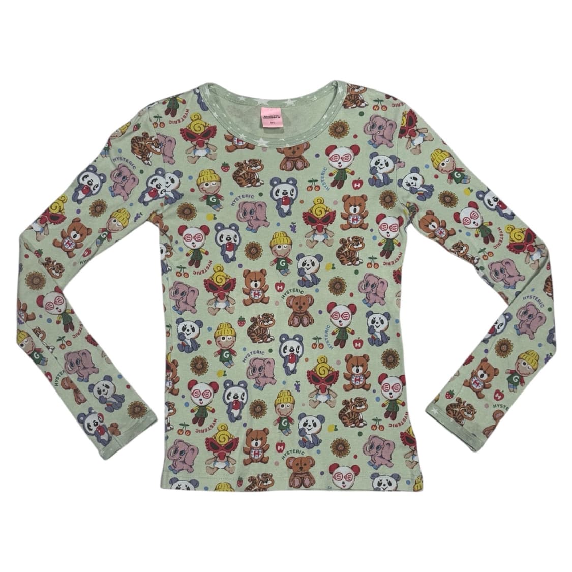 히스테릭 글래머 아카이브 귀여운 패턴 롱슬리브 티셔츠 상품이미지1