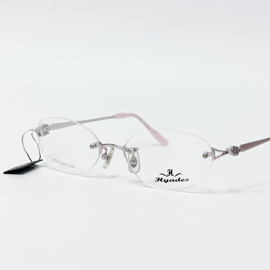 HYADES 핑크 무테 데드스탁 빈티지안경 상품이미지1