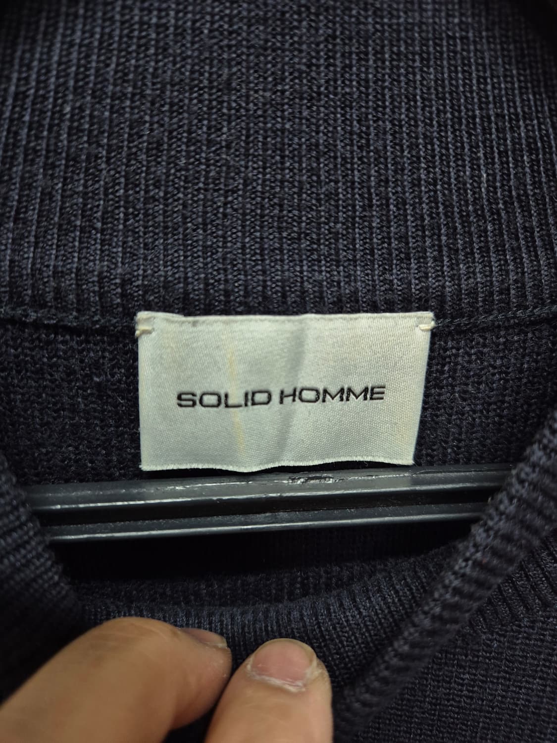 솔리드옴므 니트셔츠 상품이미지2