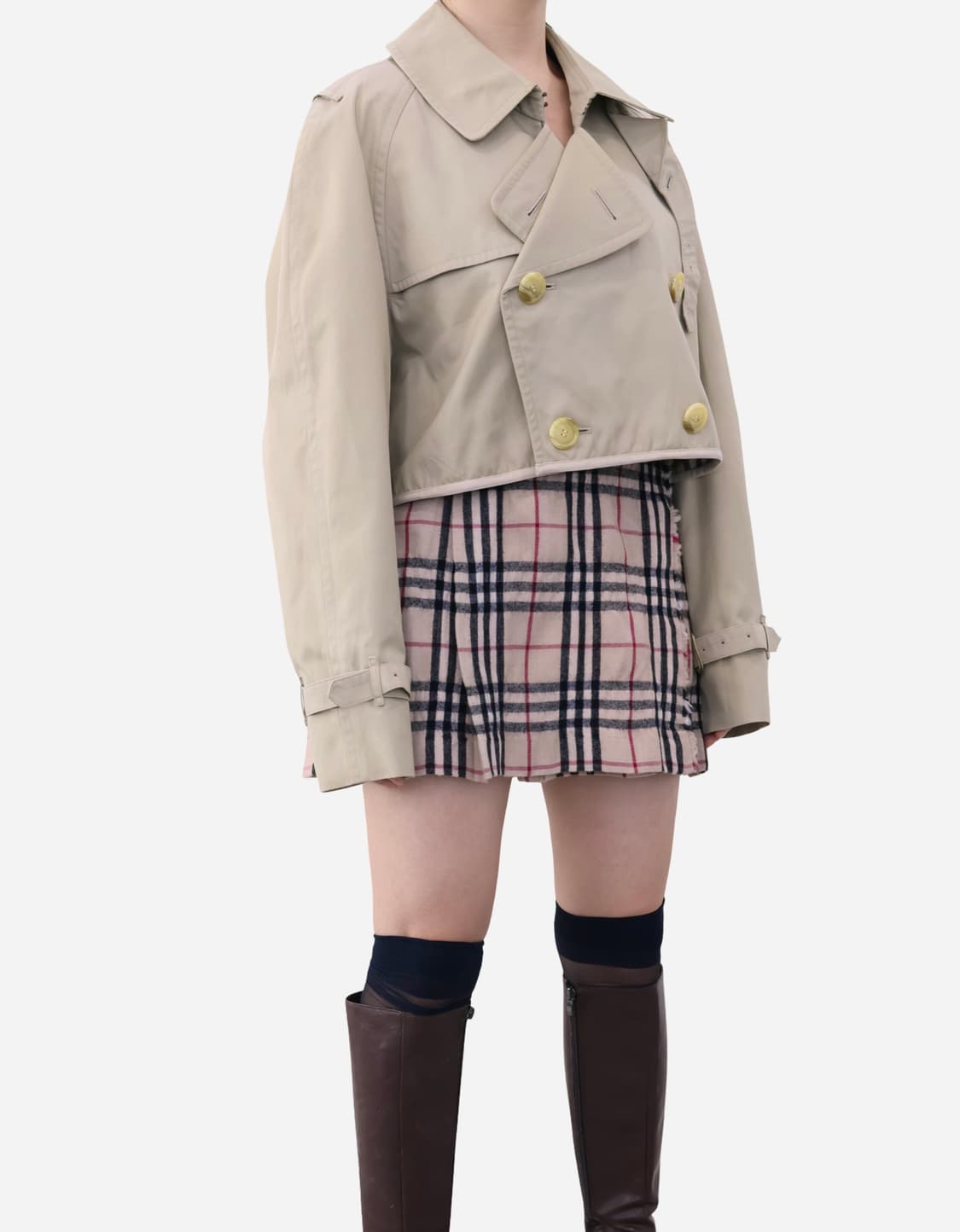 Burberry’s Cropped Trench Jacket 상품이미지3