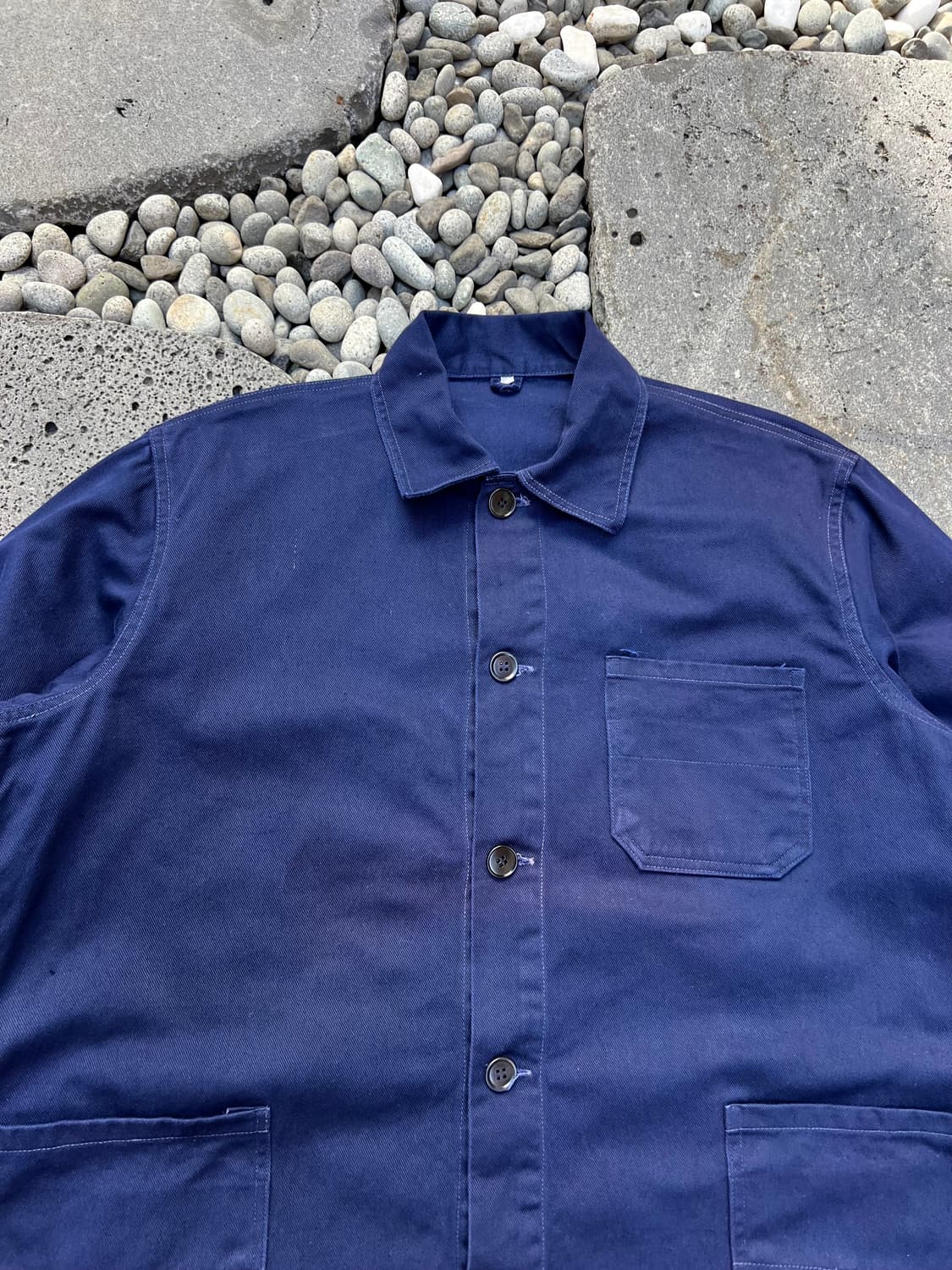 OLD VINTAGE DARK PURPLE NAVY 프렌치워크자켓 상품이미지6