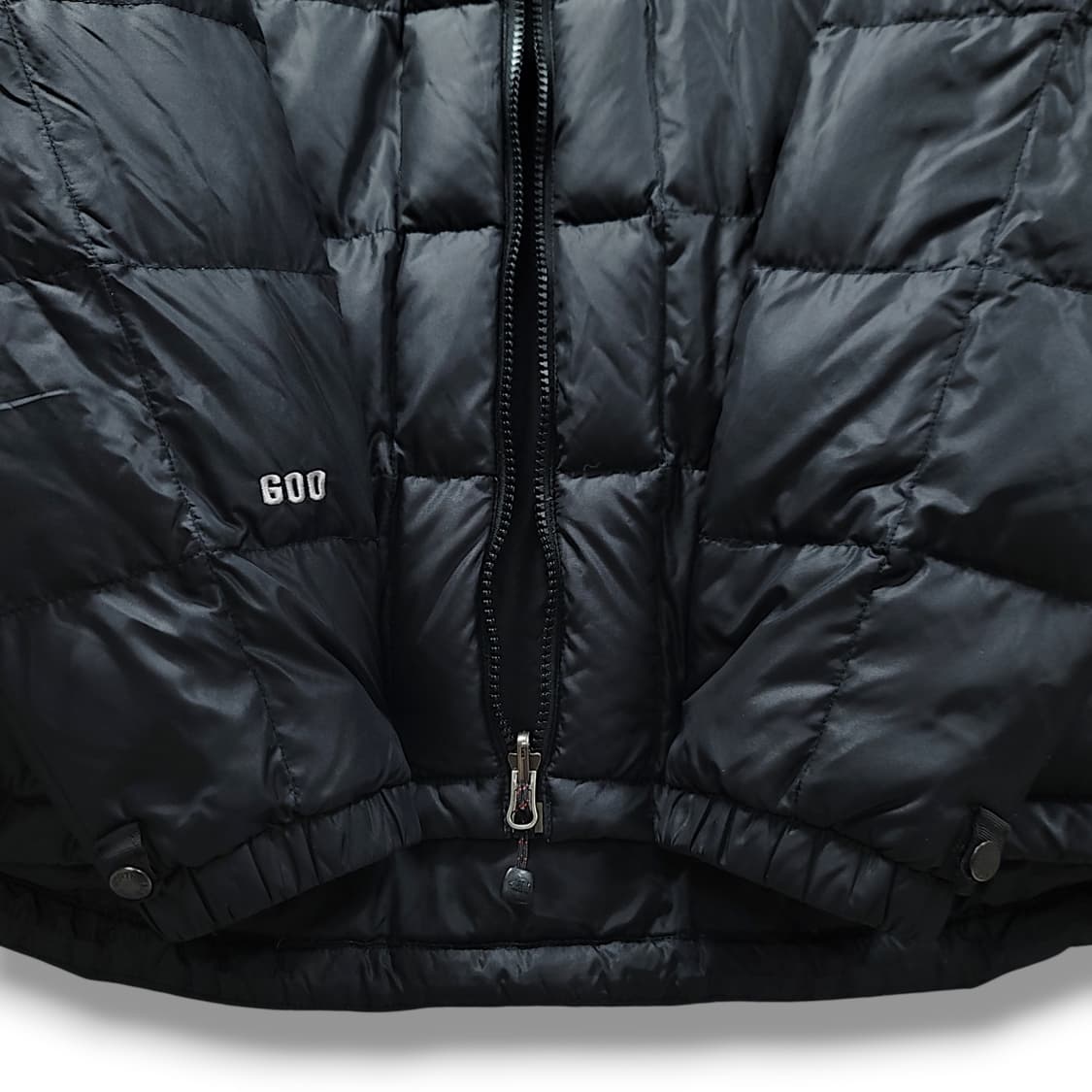 [100] 노스페이스 600 블랙 구스다운 퀼팅 패딩 점퍼 상품이미지7