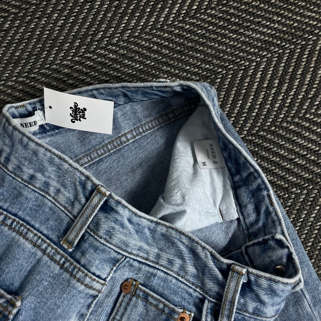 빈티지 우먼스 디스트로이드 데님 팬츠o 3156 상품이미지5