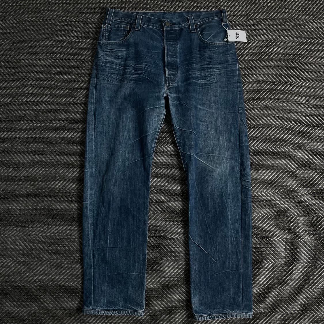 리바이스 501 워싱 데님 레귤러 팬츠y 3549 상품이미지2