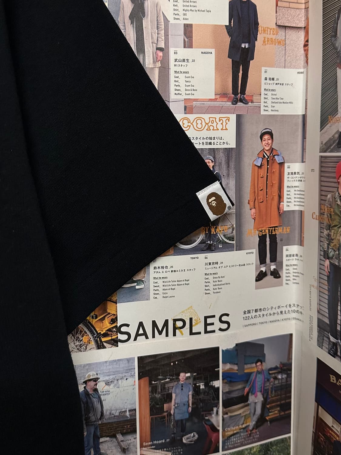 베이프 도쿄 가타카나 컬렉션 반팔티셔츠 상품이미지5