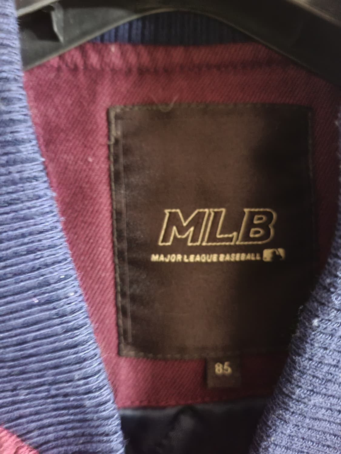 MLB 여자 야구점퍼 버건디s 상품이미지7