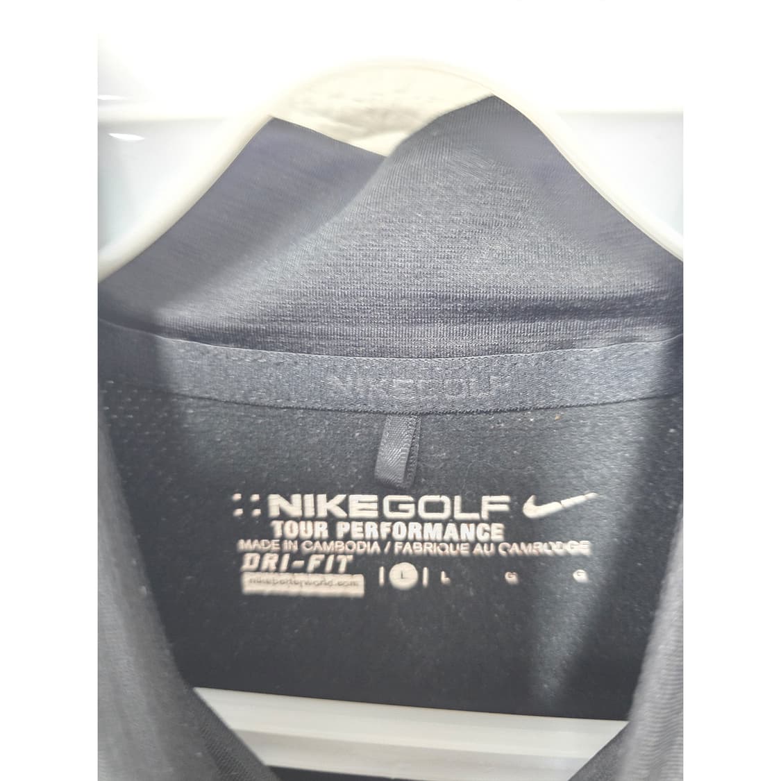 택포) 나이키 골프 투어 긴팔 티셔츠 블랙 L 상품이미지2