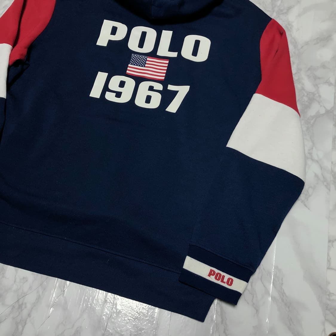 폴로 빅포니 USA 후드티 랄프로렌 희귀 상품이미지2