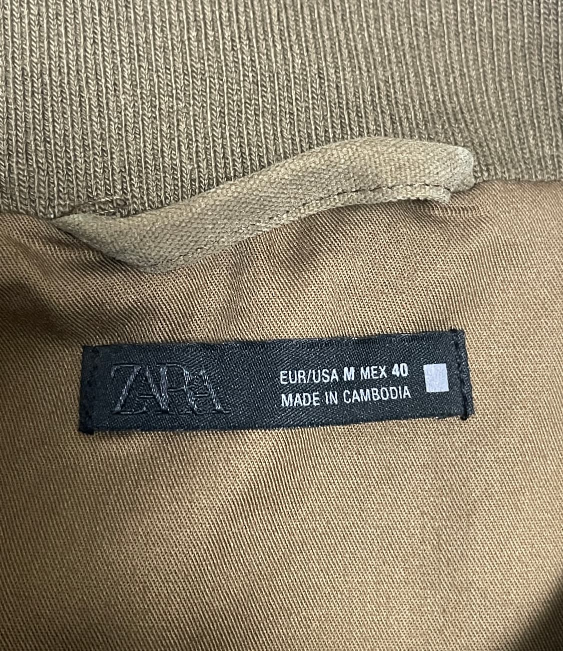 ZARA 해링턴 바라쿠다 자켓 블루종 점퍼 브라운 상품이미지10