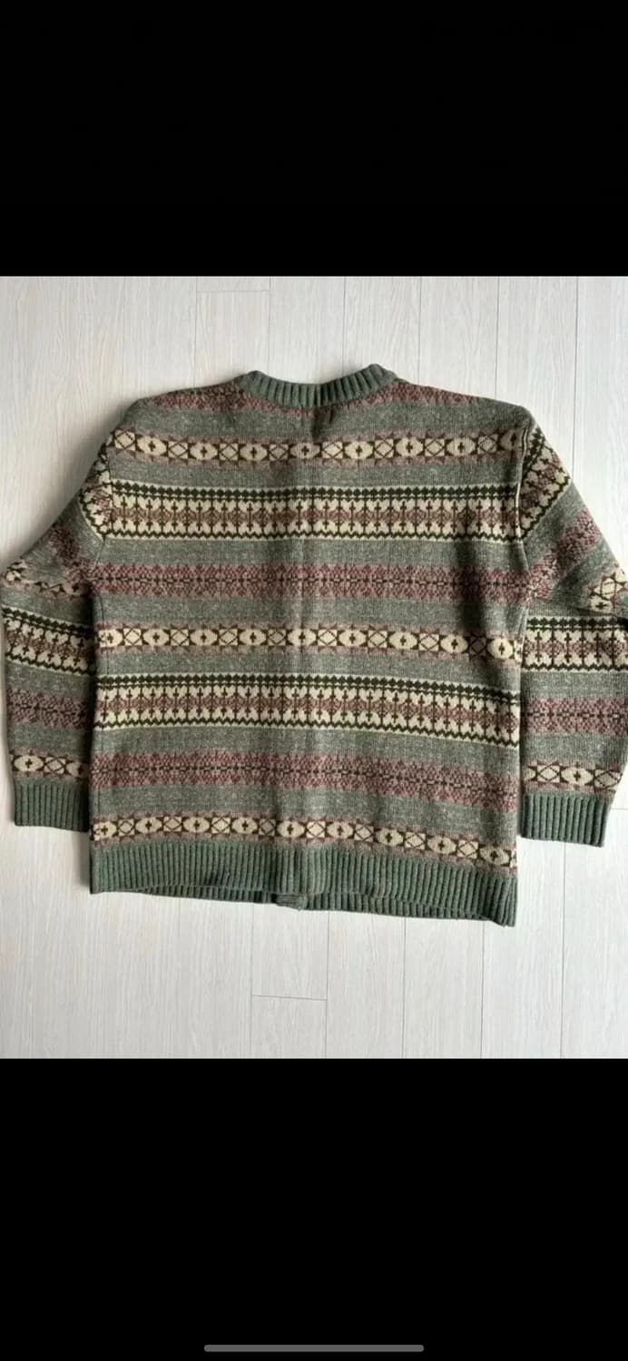 어나더오피스 그랜드마 가디건 [2] 그린빈 상품이미지2