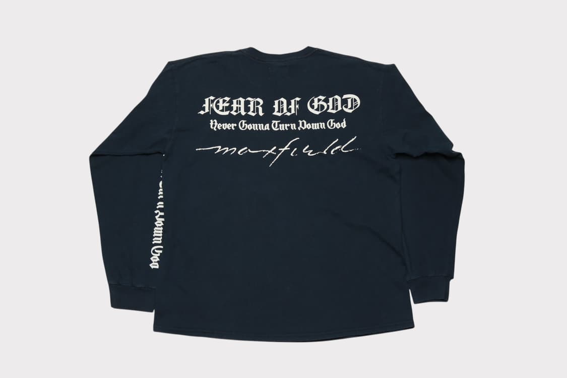 [L] 피어오브갓 x 맥스필드 롱슬리브 티셔츠 상품이미지1