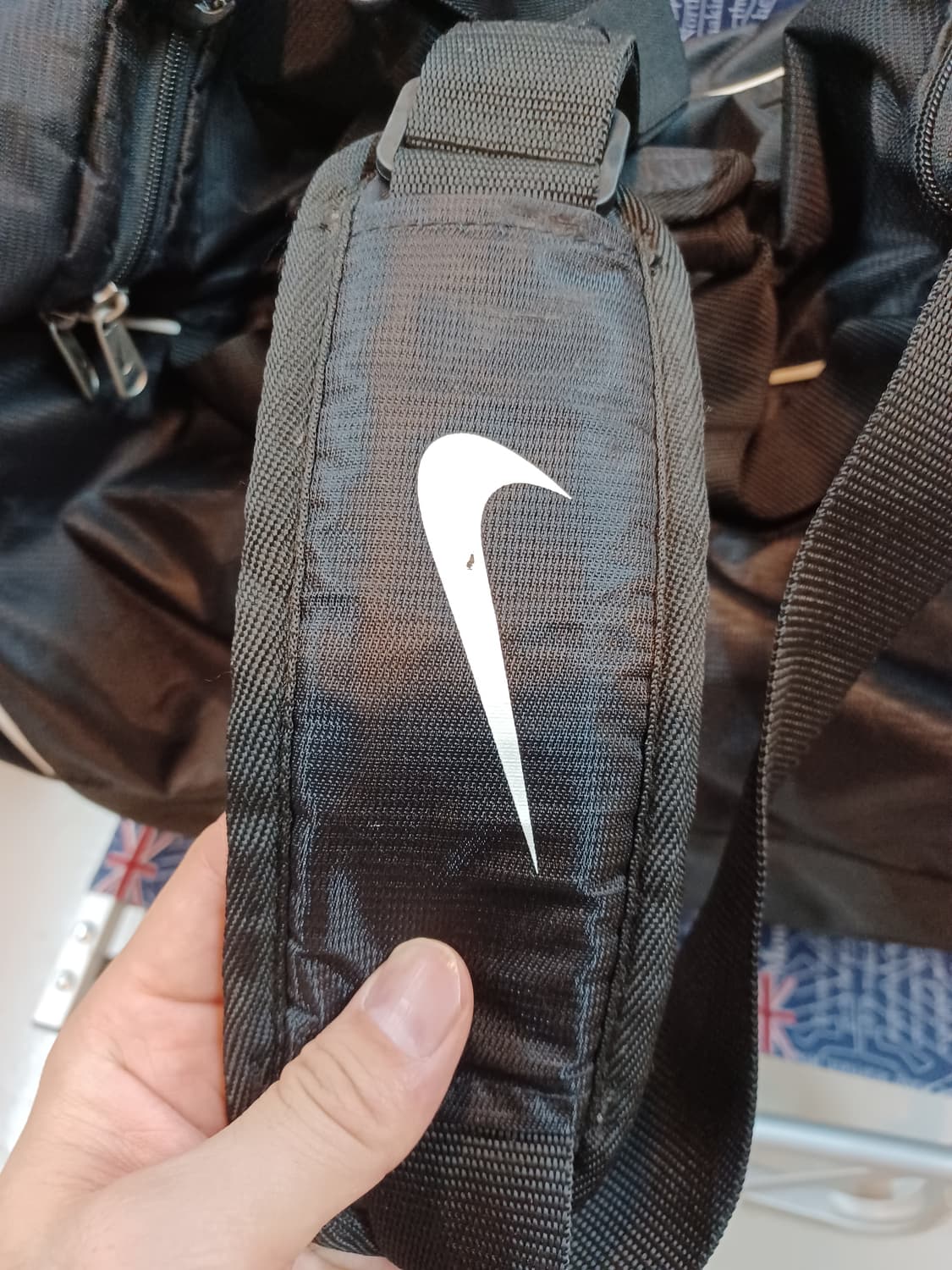 나이키 스포츠백 검흰 상품이미지6