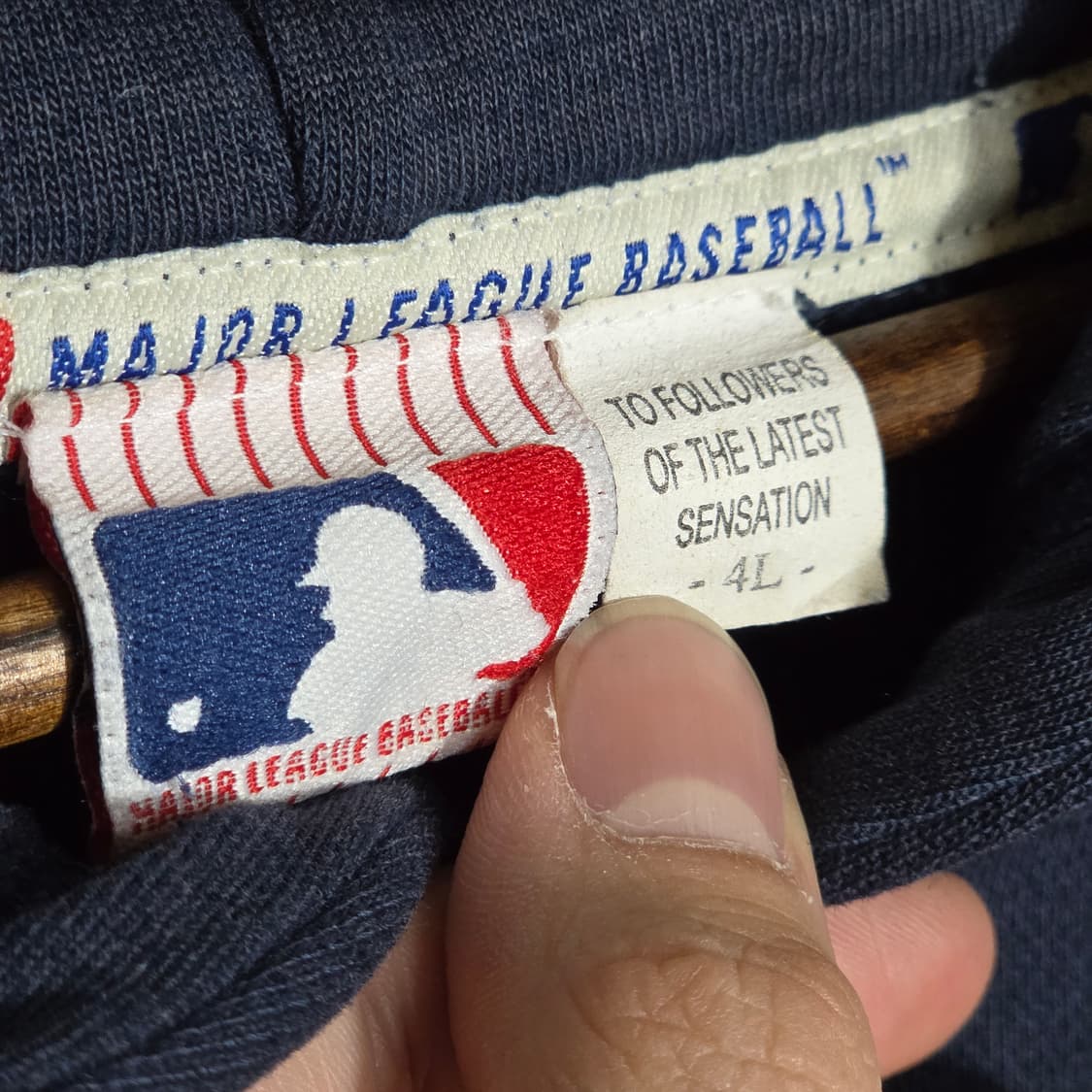 JPN 엠엘비 네이비 시애틀 매리너스 후드티 상품이미지9