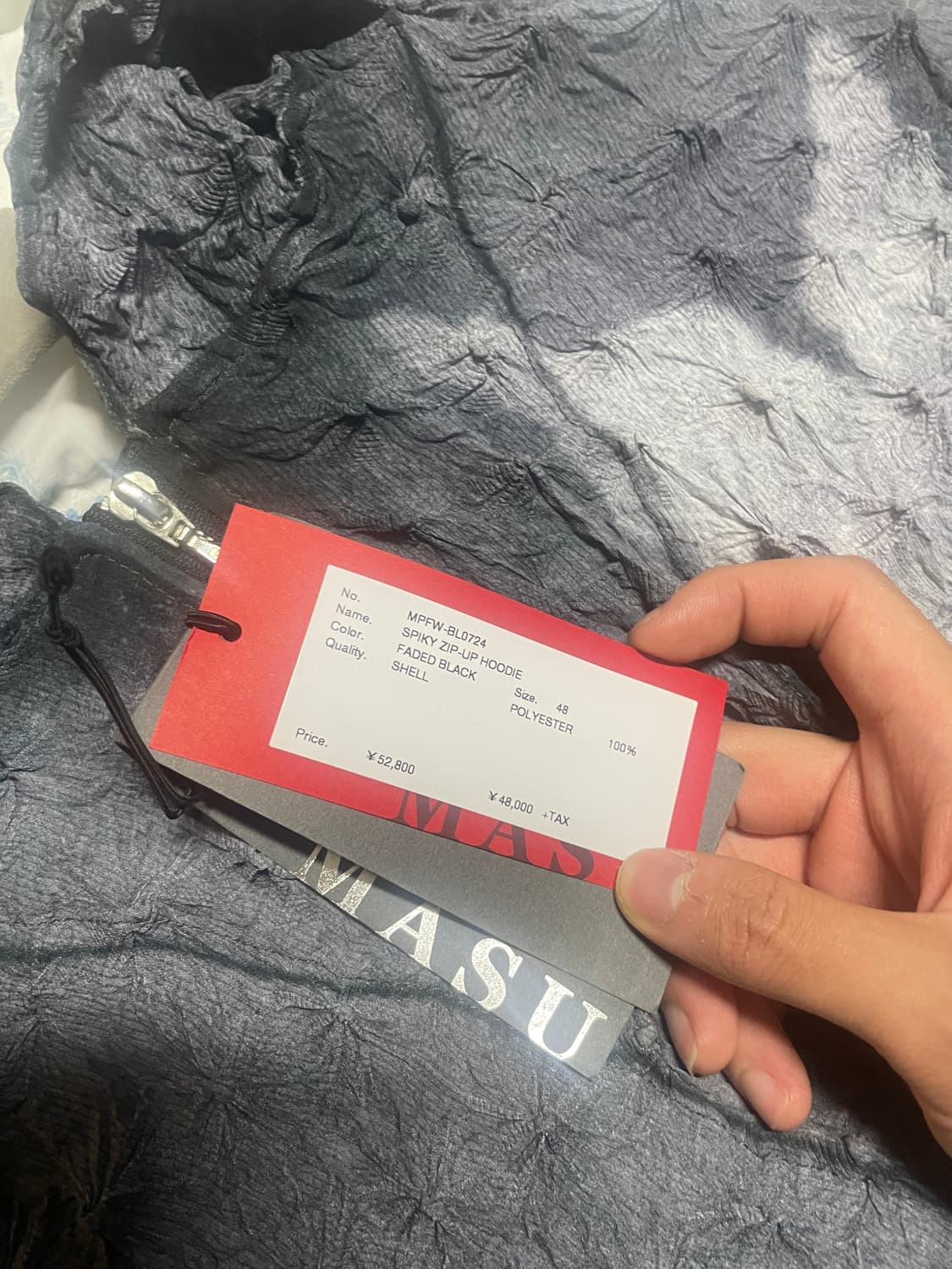 [48]Masu angel lace 후드 집업 상품이미지3