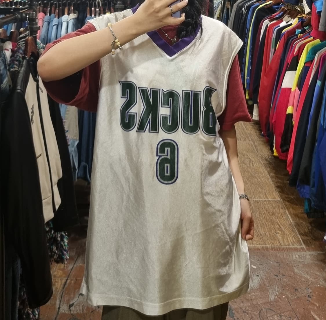[Hi] nba 농구나시 화이트 상품이미지4