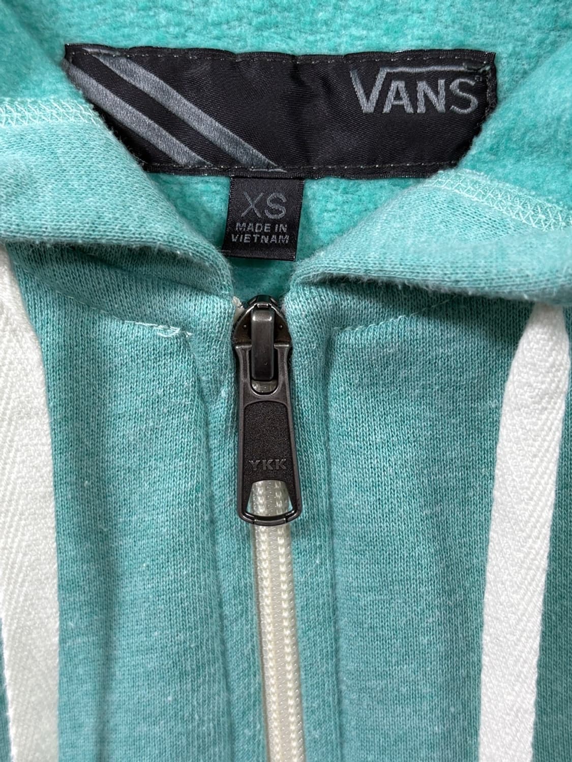 반스 민트색 후드집업 상품이미지2