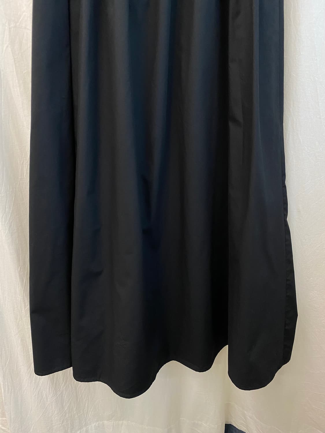 GU 블랙 밴딩 롱스커트(L) 상품이미지4