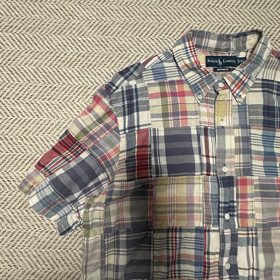 POLO RALPH LAUREN patch work shirt 상품이미지3